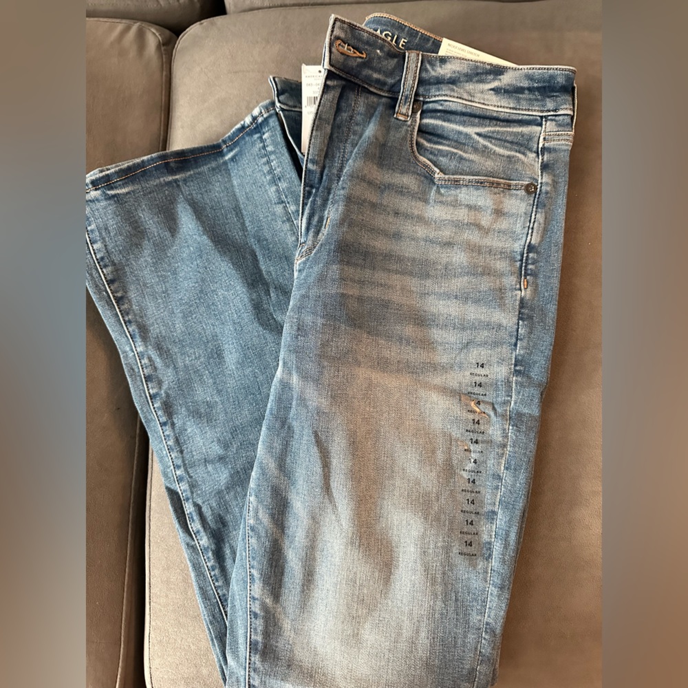 American Eagle High Rise Skinny Kick